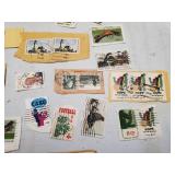 Collection Of Stamps