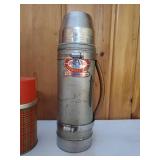 Four Vintage Thermoses