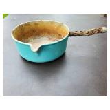 Vintage Blue Le Creuset Pot