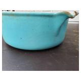 Vintage Blue Le Creuset Pot