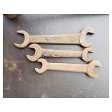 Collection Of Old Ford Wrenches