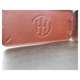 Old Red International Harvester Tractor Toolbox