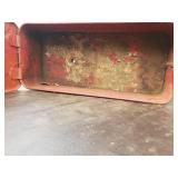 Old Red International Harvester Tractor Toolbox