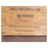 Old Federal Cartridge Corporation Ammo Crate