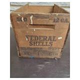 Old Federal Cartridge Corporation Ammo Crate