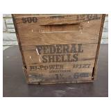 Old Federal Cartridge Corporation Ammo Crate