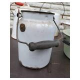 Collection Of Vintage Enamelware