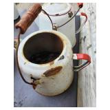 Collection Of Vintage Enamelware