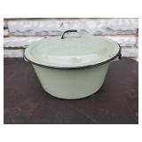 Collection Of Vintage Enamelware