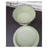 Collection Of Vintage Enamelware