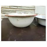 Collection Of Vintage Enamelware
