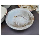 Collection Of Vintage Enamelware