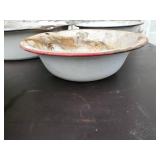 Collection Of Vintage Enamelware