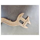 Five Old International Harvester Wrenches