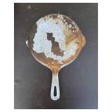 Two Vintage Cast Iron Skillets
