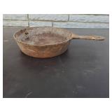 Two Vintage Cast Iron Skillets