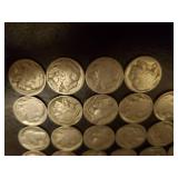 Collection Of Old Buffalo Head Nickles