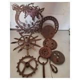 Collection Of Vintage Metal Décor