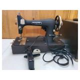White Number 8 Sewing Machine