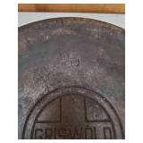 Old Griswold Cast Iron Frying Pan