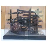 Vintage Arrow Handicraft Corporation Marble Clock