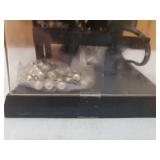 Vintage Arrow Handicraft Corporation Marble Clock
