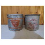 Two Vintage Mino Buckets