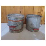 Two Vintage Mino Buckets