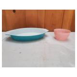 Vintage Colored Glassware