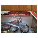 Vintage 1980 Polistil High Fidelity Honda GL 1000 Gold Wing Die Cast Model Motorcycle