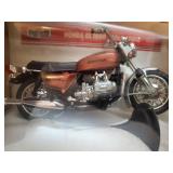 Vintage 1980 Polistil High Fidelity Honda GL 1000 Gold Wing Die Cast Model Motorcycle