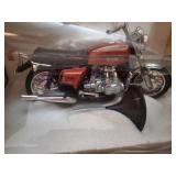 Vintage 1980 Polistil High Fidelity Honda GL 1000 Gold Wing Die Cast Model Motorcycle
