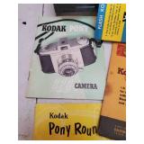 Vintage Kodak Camera And Accessories