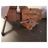 Vintage Red Craftsman 3.5" Vise