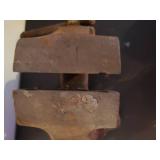Vintage Red Craftsman 3.5" Vise