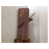 Two Old Wood Hand Planes