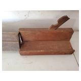 Two Old Wood Hand Planes