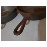 Two Cast Iron Pans