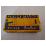Peters Rustless Police Match .38 Special 148 Grain Wad Cutters