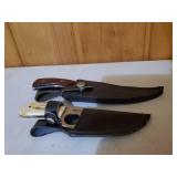 Two Knifes With Cases