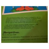 Three Large Vintage Sesame Street Coloring Books