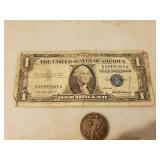 Collection Of Silver Currency