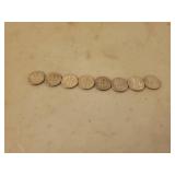 Collection Of Silver Currency