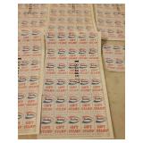 Collection Of Holiday One Mill Gift Stamps