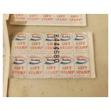 Collection Of Holiday One Mill Gift Stamps