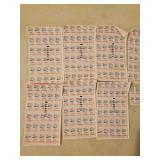 Collection Of Holiday One Mill Gift Stamps