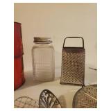 Collection Of Vintage Kitchen Items And Décor