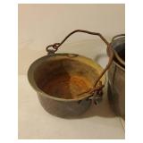 Two Vintage Copper Buckets