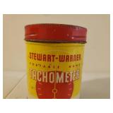 Vintage Stewart Warner Tachometer