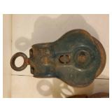 Three Vintage Pulleys